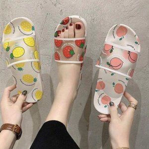 Fruit Print Sandals